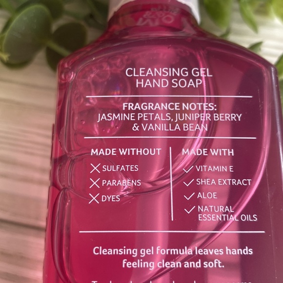 PINK TINSEL PETALS Cleansing Gel Hand Soap - Picture 3 of 3